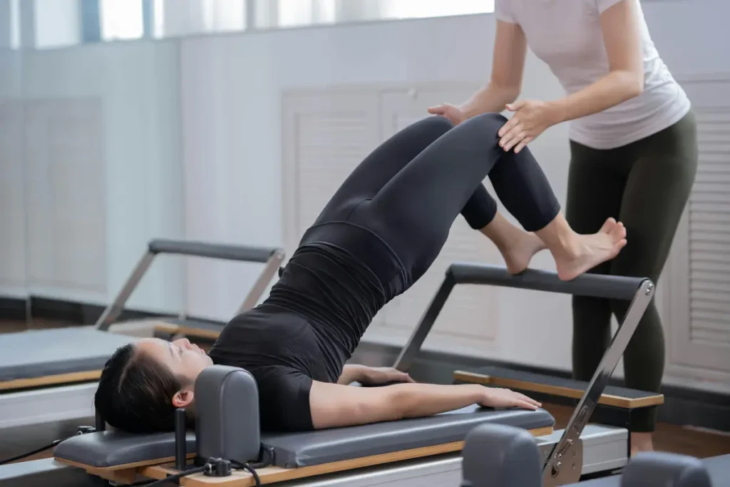 accompagnement cours privé pilates