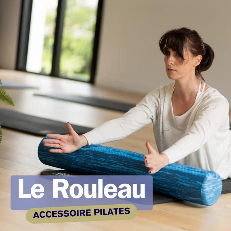 cours Pilates avec rouleau